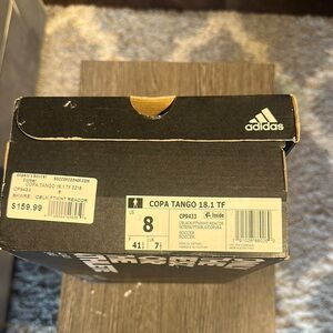 Adidas Copa Tango 18.1 TF Soccer Shoes - Men’s Size 8 - Black/White (Brand New)